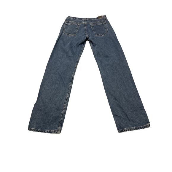 Levis Silver Tab Jeans Men’s Size 30x31 Blue Straight Fit Cotton Light Wash Y2K - Picture 6 of 7